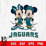 Jacksonville Jaguars Mickey Minnie Mouse rugby ball Svg Eps Dxf Png File, Bundle NFl svg , File Cut , Digital Download , Instant Download, Laser Cut Svg Files