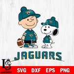 Jacksonville Jaguars Peanuts Snoopy Friends Football SVG DXF EPS PNG FILE,Snoopy File Cut, Nfl Digital Download,Instant Download, Silhouette