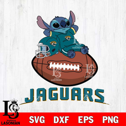 Jacksonville Jaguars Stitch Big NFL football SVG DXF EPS PNG FILE, NFL File Cut, Digital Download,Instant Download, Silhouette, Cricut