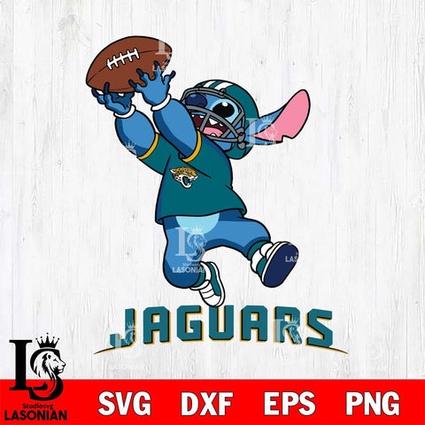 Jacksonville Jaguars Stitch Rugby Ball SVG DXF EPS PNG FILE, Stitch File Cut,NFL Digital Download,Instant Download, Silhouette