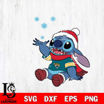 Jacksonville Jaguars Stitch Wearing Winter Scarf Svg Eps Dxf Png File, Digital Download, Instant Download