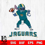 Jacksonville Jaguars Stitch throw the ball SVG DXF EPS PNG FILE, NFL File Cut, Digital Download,Instant Download, Silhouette, Cricut