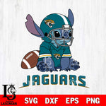 Jacksonville Jaguars Stitch with a football SVG DXF EPS PNG FILE, NFL File Cut, Digital Download,Instant Download, Silhouette, Cricut