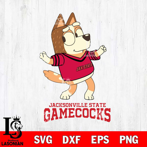 Jacksonville State Gamecocks Chilli Dance Svg Eps Dxf Png File, Digital Download, Instant Download