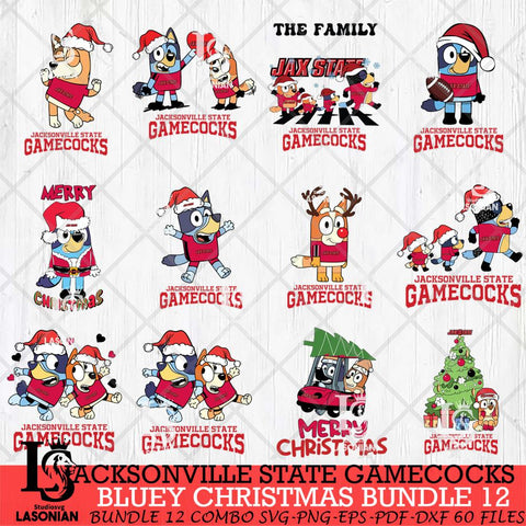Jacksonville State Gamecocks Disney NCAA Sport Bundle SVG PNG Svg Eps Dxf Png File, Digital Download