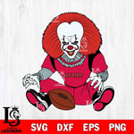 Jacksonville State Gamecocks Pennywise Horror Sport 6 Svg Eps Dxf Png File, Digital Download