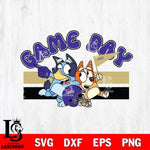 James Madison Dukes Game Day Bluey Svg Eps Dxf Png File, Digital Download, Instant Download