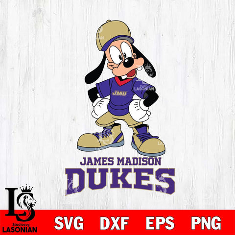 James Madison Dukes Goofy Sport SVG DXF EPS PNG FILE,NCAA svg ,Football Digital Download,Instant Download, Silhouette