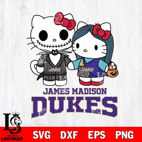 James Madison Dukes Hello Kitty Horror 11 Svg Eps Dxf Png File, Digital Download