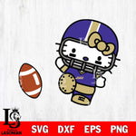 James Madison Dukes Hello Kitty sport 12 Svg Eps Dxf Png File, NCAA svg, Digital Download, Instant Download
