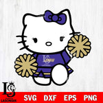 James Madison Dukes Hello Kitty sport 4 Svg Eps Dxf Png File, NCAA svg, Digital Download, Instant Download
