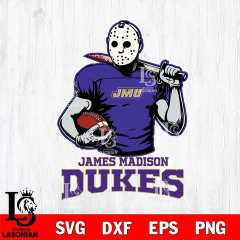 James Madison Dukes Jason Voorhees 9 Svg Eps Dxf Png File, Digital Download