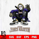James Madison Dukes Jason Voorhees Halloween SVG Svg Eps Dxf Png File, Digital Download, Instant Download