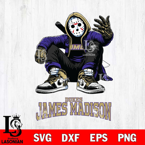James Madison Dukes Jason Voorhees Halloween SVG Svg Eps Dxf Png File, Digital Download, Instant Download