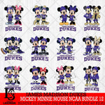James Madison Dukes Mickey Minnie Mouse NCAA Bundle 12 Svg Eps Dxf Png File, Bundle NCAA svg , File Cut , Digital Download , Instant Download, Cut Svg Files