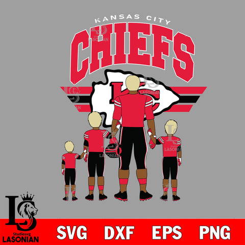Kansas City Chiefs Father svg, Best dad ever svg, nfl father day svg eps dxf png file, Digital Download