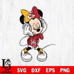 Kansas City Chiefs Cute Minnie Mouse Dancing
