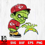 Kansas City Chiefs Frankenstein Piss On Los Angeles Chargers Svg Eps Dxf Png File, Digital Download, Instant Download