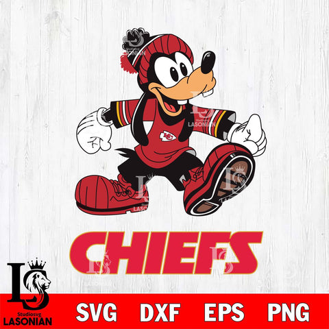 Kansas City Chiefs Goofy Cool Sport SVG DXF EPS PNG FILE,NFL Cricut ,Football Digital Download,Instant Download, Silhouette