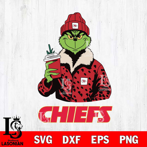 Kansas City Chiefs Grinch Christmas Svg Eps Dxf Png File,Cricut svg files, Digital Download, Instant Download