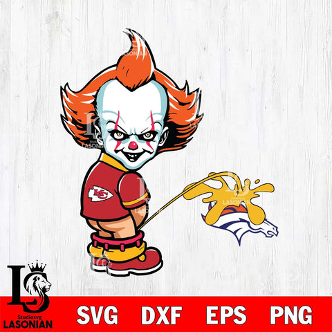 Kansas City Chiefs IT Piss On Denver Broncos Svg Eps Dxf Png File, Digital Download, Instant Download