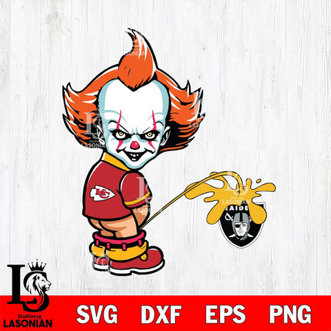 Kansas City Chiefs IT Piss On Las Vegas Raiders Svg Eps Dxf Png File, Digital Download, Instant Download