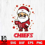 Kansas City Chiefs Santa Claus Coffe Svg Eps Dxf Png File,NFL Svg Files,Digital Download,Sublimation,Instant Download