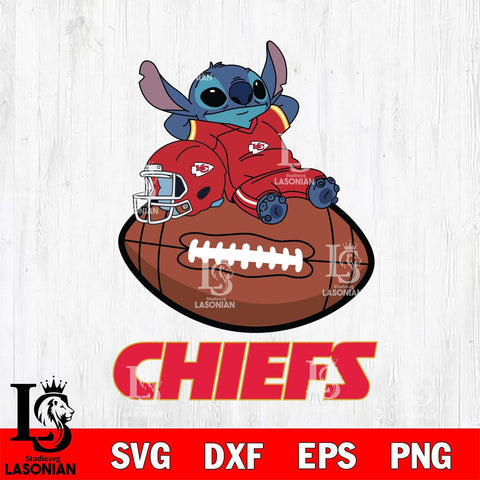 Kansas City Chiefs Stitch Big NFL football SVG DXF EPS PNG FILE, NFL File Cut, Digital Download,Instant Download, Silhouette, Cricut