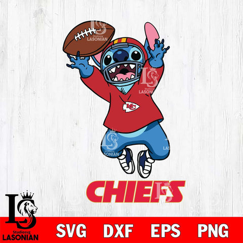 Kansas City Chiefs Stitch Sport Football SVG DXF EPS PNG FILE, Stitch File Cut,NFL Digital Download,Instant Download, Silhouette