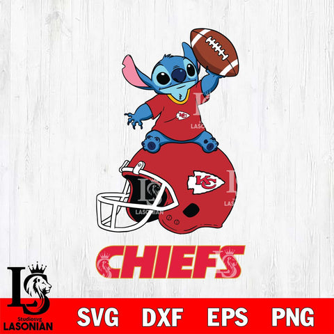 Kansas City Chiefs Stitch helmet football SVG DXF EPS PNG FILE, Stitch File Cut,NFL Digital Download,Instant Download, Silhouette
