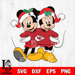 Kansas City Chiefs mickey christmas 11 Svg Eps Dxf Png File, Digital Download, Instant Download