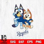 Kansas City Royals Bluey Chilli Dance Mode Svg Eps Dxf Png File, Digital Download, Instant Download