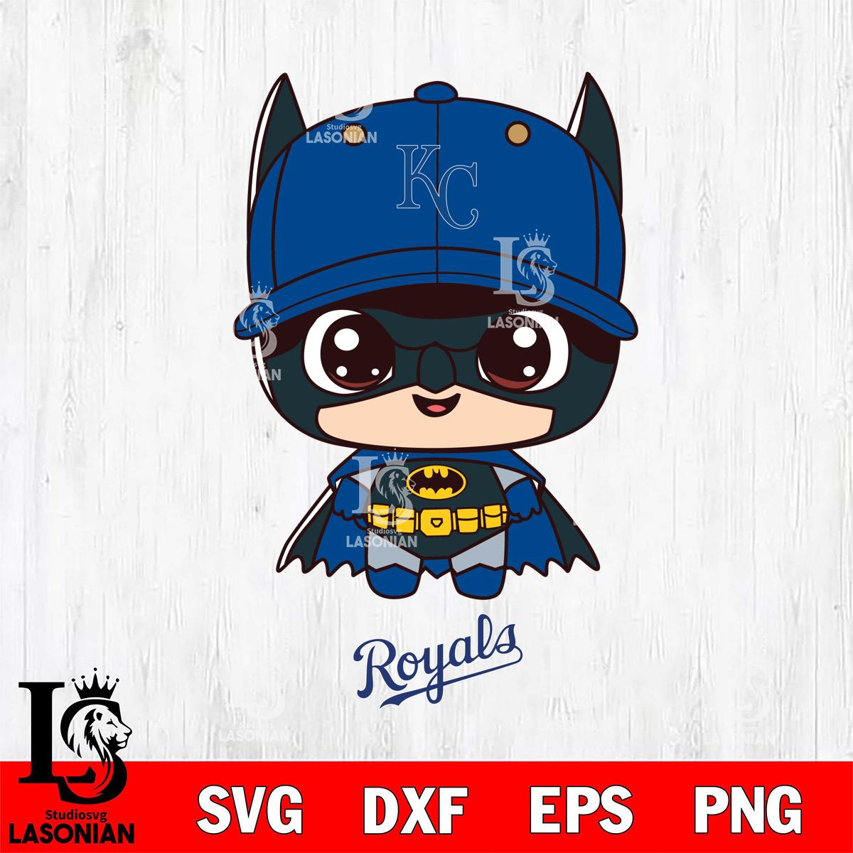 Kansas City Royals Cute Batman Baseball – lasoniansvg
