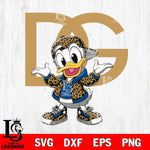 Kansas City Royals Dolce And Gabbana Donald Duck Disney Svg Eps Dxf Png File, Digital Download, Instant Download