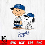 Kansas City Royals Snoopy and Charlie brown Smile Sport Svg Eps Dxf Png File, MLB File Cut,Digital Download,Instant Download,MLB Svg Files