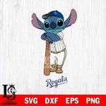 Kansas City Royals Stitch Baseball bat SVG DXF EPS PNG FILE, MLB File Cut, Digital Download,Instant Download, Silhouette, Stitch Cricut