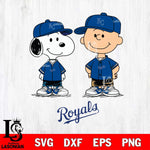 Kansas City Royals snoopy and charlie brown baseball Svg Eps Dxf Png File, MLB File Cut,Digital Download,Instant Download,MLB Svg Files