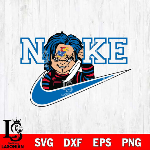 Kansas Jayhawks Chucky Nike Svg Eps Dxf Png File, Digital Download, Instant Download