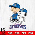 Kansas Jayhawks Peanuts Snoopy Friends SVG DXF EPS PNG FILE,Snoopy File Cut, NCAA Digital Download,Instant Download,Christmas Silhouette