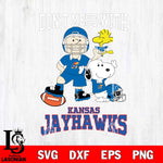 Kansas Jayhawks Snoopy Dont mess with SVG DXF EPS PNG FILE,Snoopy File Cut, NCAA Digital Download,Instant Download,Christmas Silhouette