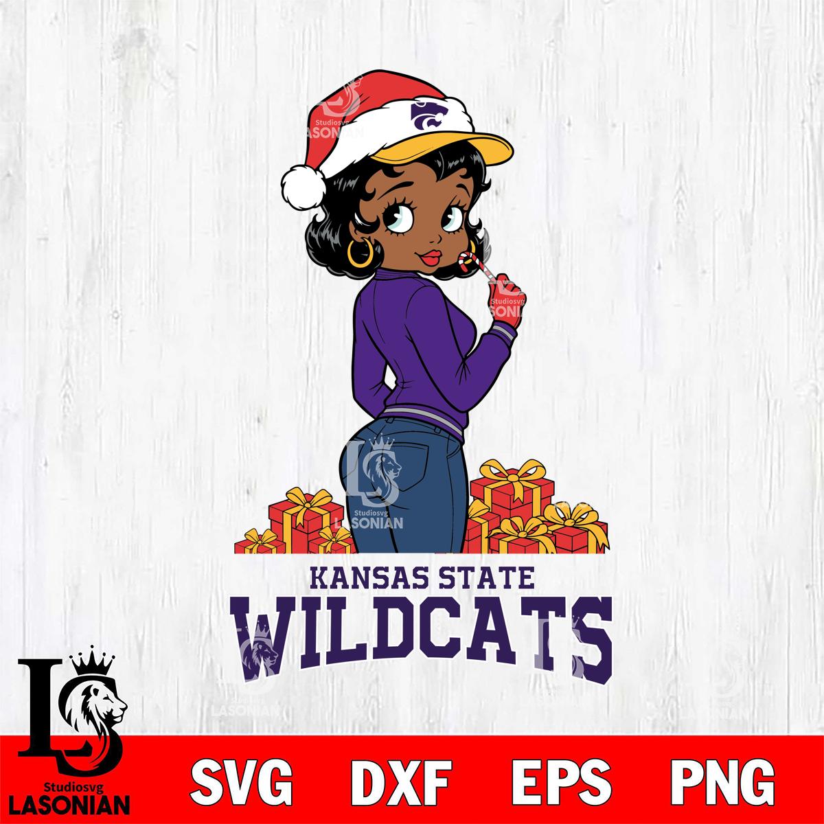 Boop Back Kansas State Wildcats Betty Boop Back – lasoniansvg
