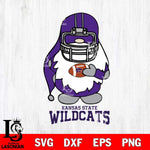 Kansas State Wildcats Gnomes Christmas Svg Eps Dxf Png File, Digital Download, Instant Download