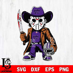 Kansas State Wildcats Jason Voorhees Horror Svg Eps Dxf Png File, NCAA svg, Digital Download, Instant Download