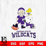 Kansas State Wildcats Snoopy Dont mess with SVG DXF EPS PNG FILE,Snoopy File Cut, NCAA Digital Download,Instant Download,Christmas Silhouette
