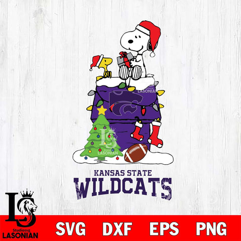 Kansas State Wildcats Snoopy Sport 11 Svg Eps Dxf Png File, Digital Download
