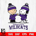 Kansas State Wildcats Snoopy Sport 9 Svg Eps Dxf Png File, Digital Download