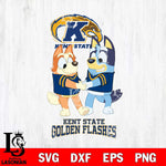 Kent State Golden Flashes Bluey Chilli Dance Svg Eps Dxf Png File, Digital Download, Instant Download