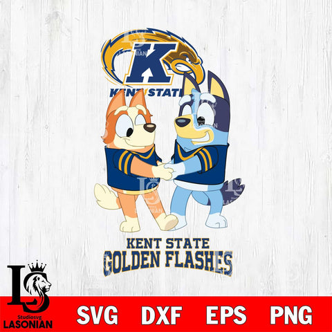 Kent State Golden Flashes Bluey Chilli Dance Svg Eps Dxf Png File, Digital Download, Instant Download