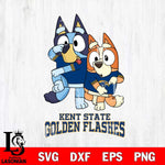 Kent State Golden Flashes Bluey Chilli Dance Mode Svg Eps Dxf Png File, Digital Download, Instant Download