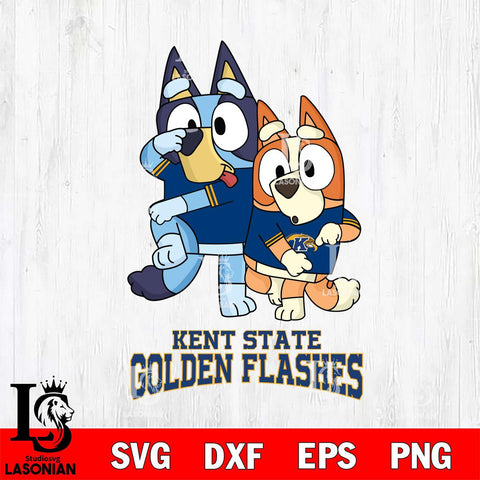 Kent State Golden Flashes Bluey Chilli Dance Mode Svg Eps Dxf Png File, Digital Download, Instant Download